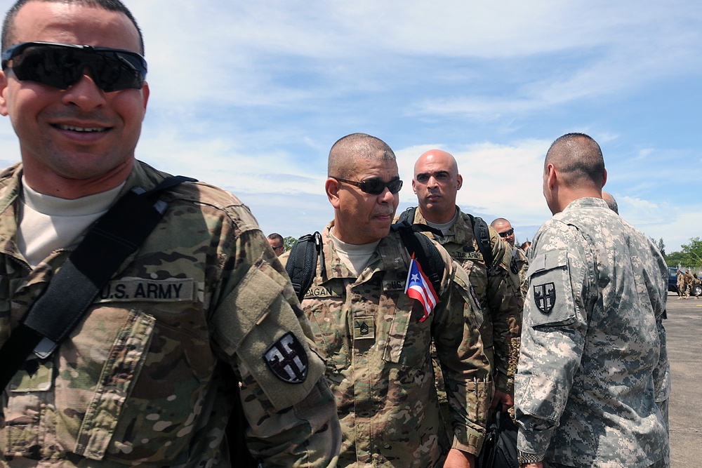 1473rd Quartermaster Company returns home, mission accomplished!