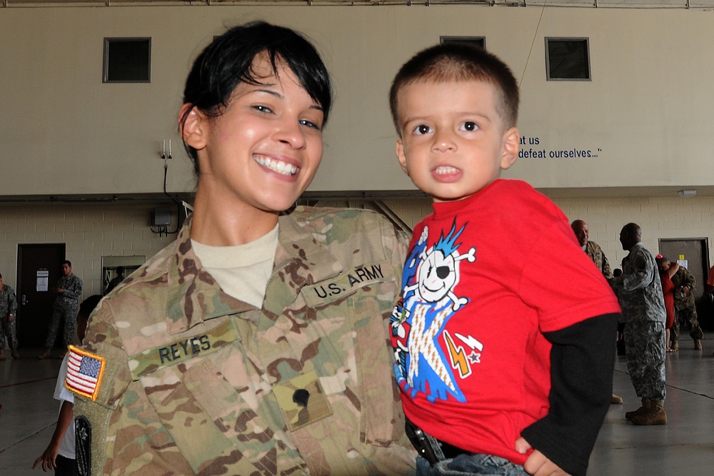 1473rd Quartermaster Company returns home, mission accomplished!