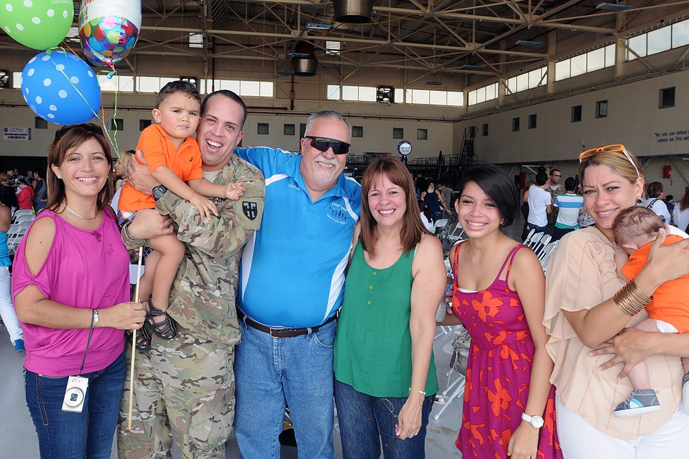 1473rd Quartermaster Company returns home, mission accomplished!