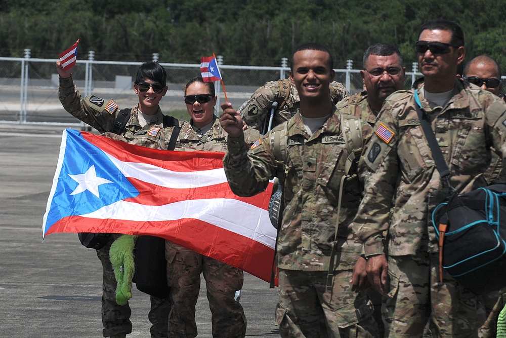 1473rd Quartermaster Company returns home, mission accomplished!