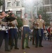 1st Marine Division Band performs on San Francisco street