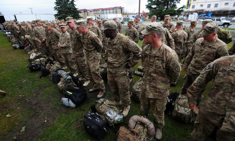 4th Brigade Combat Team (Airborne) 25th Infantry Division homecoming