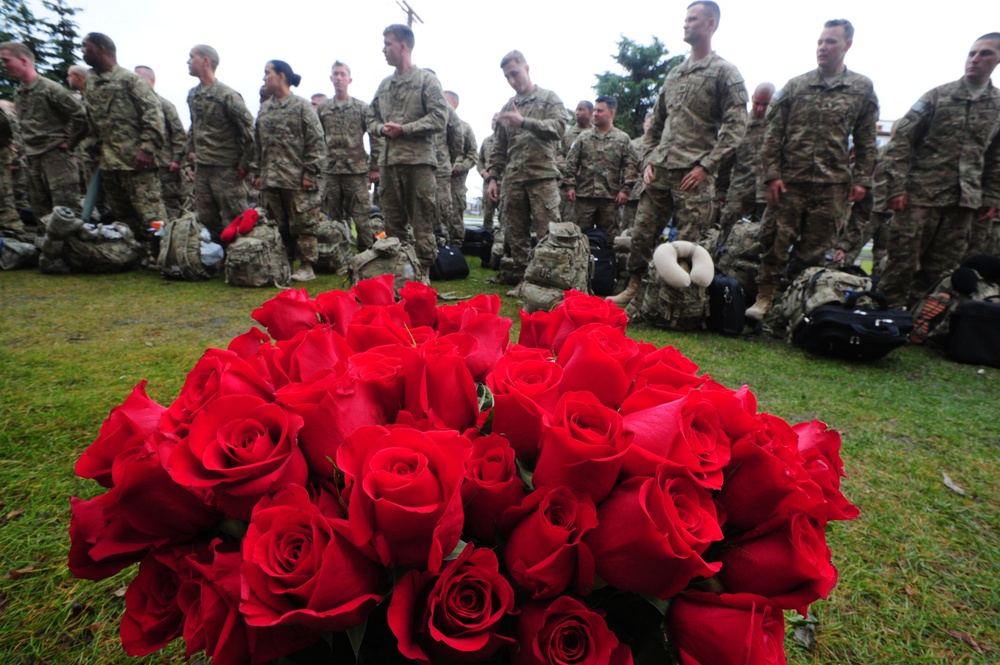 4th Brigade Combat Team (Airborne) 25th Infantry Division homecoming