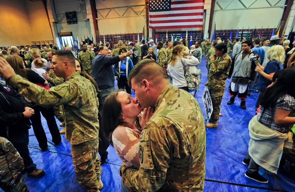 4th Brigade Combat Team (Airborne) 25th Infantry Division homecoming