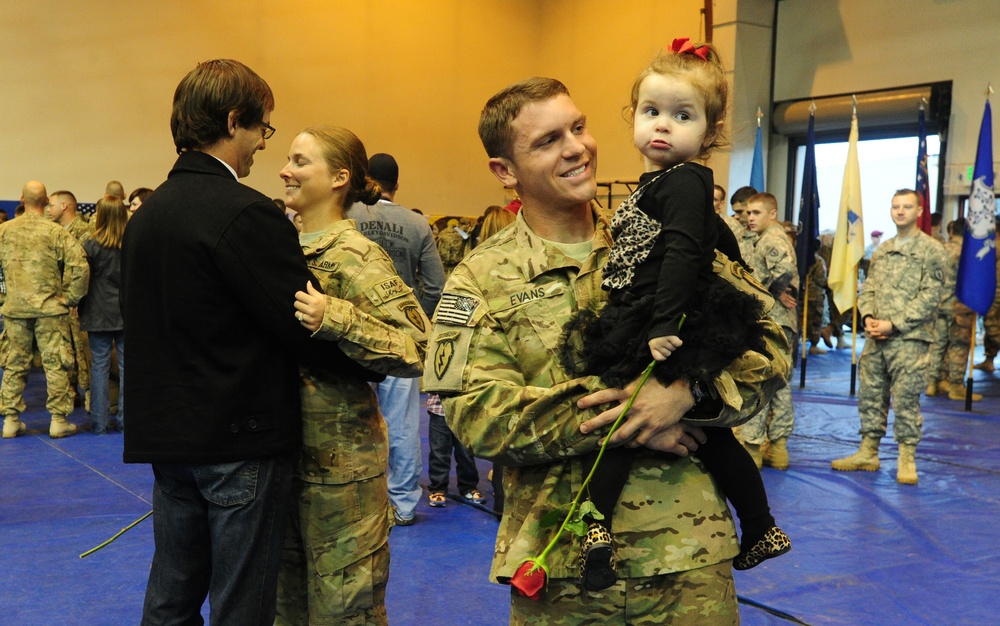 4th Brigade Combat Team (Airborne) 25th Infantry Division homecoming