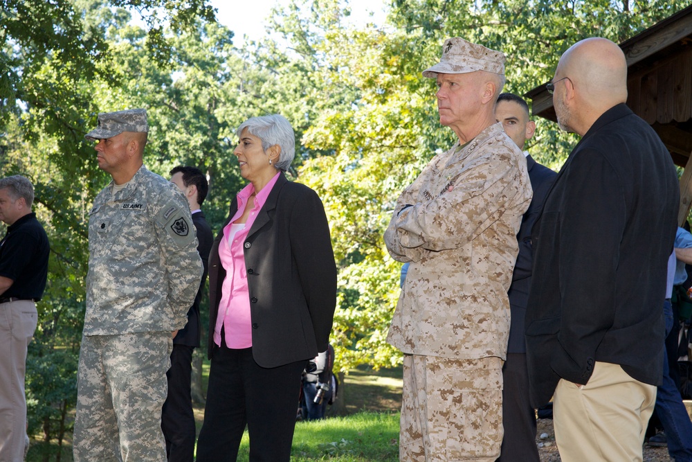 Legged squad support system demonstration held