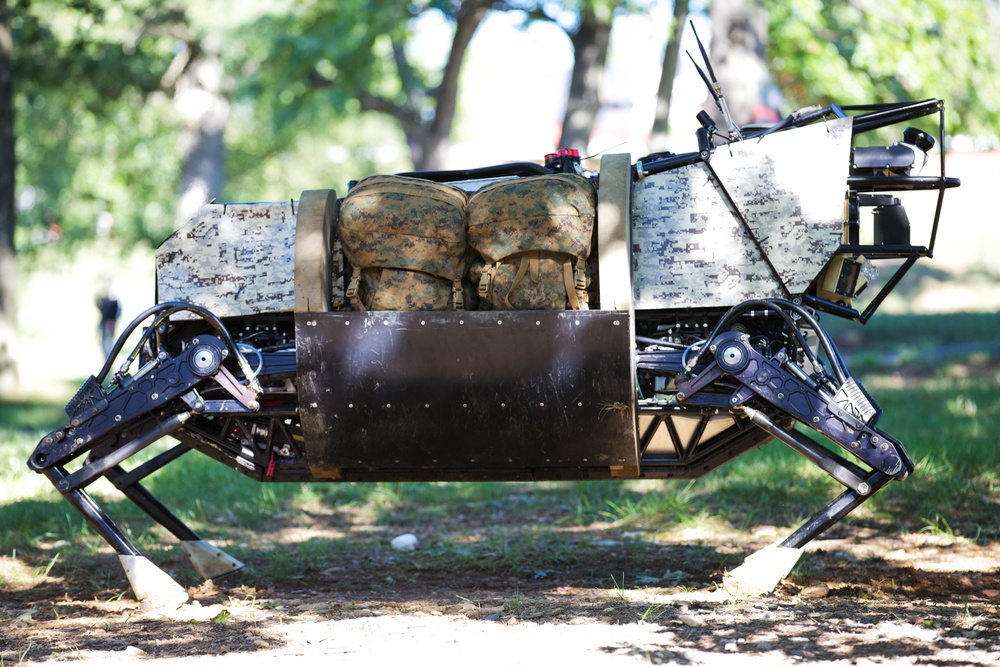 Legged squad support system demonstration held