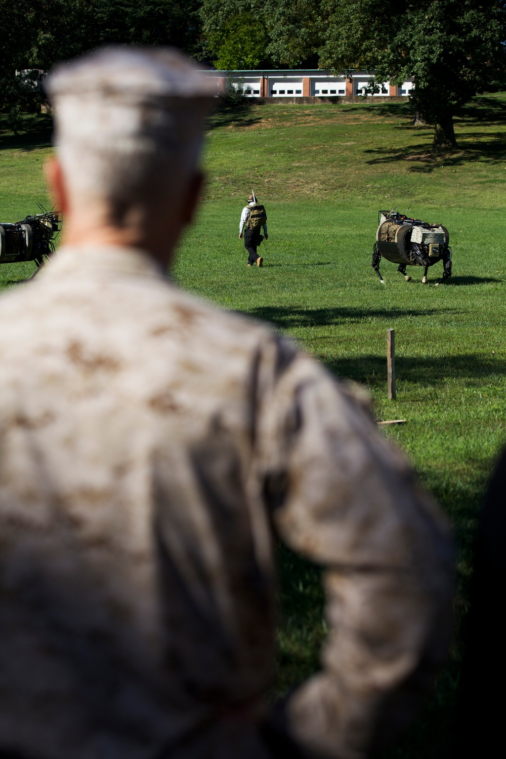 Legged squad support system demonstration held