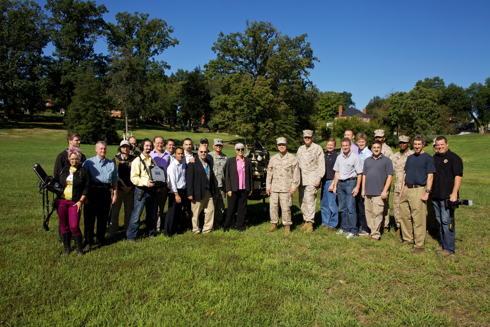 Legged squad support system demonstration held