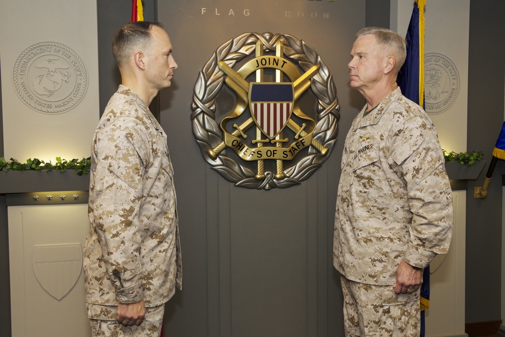 Pappas III promoted to colonel at Pentagon ceremony