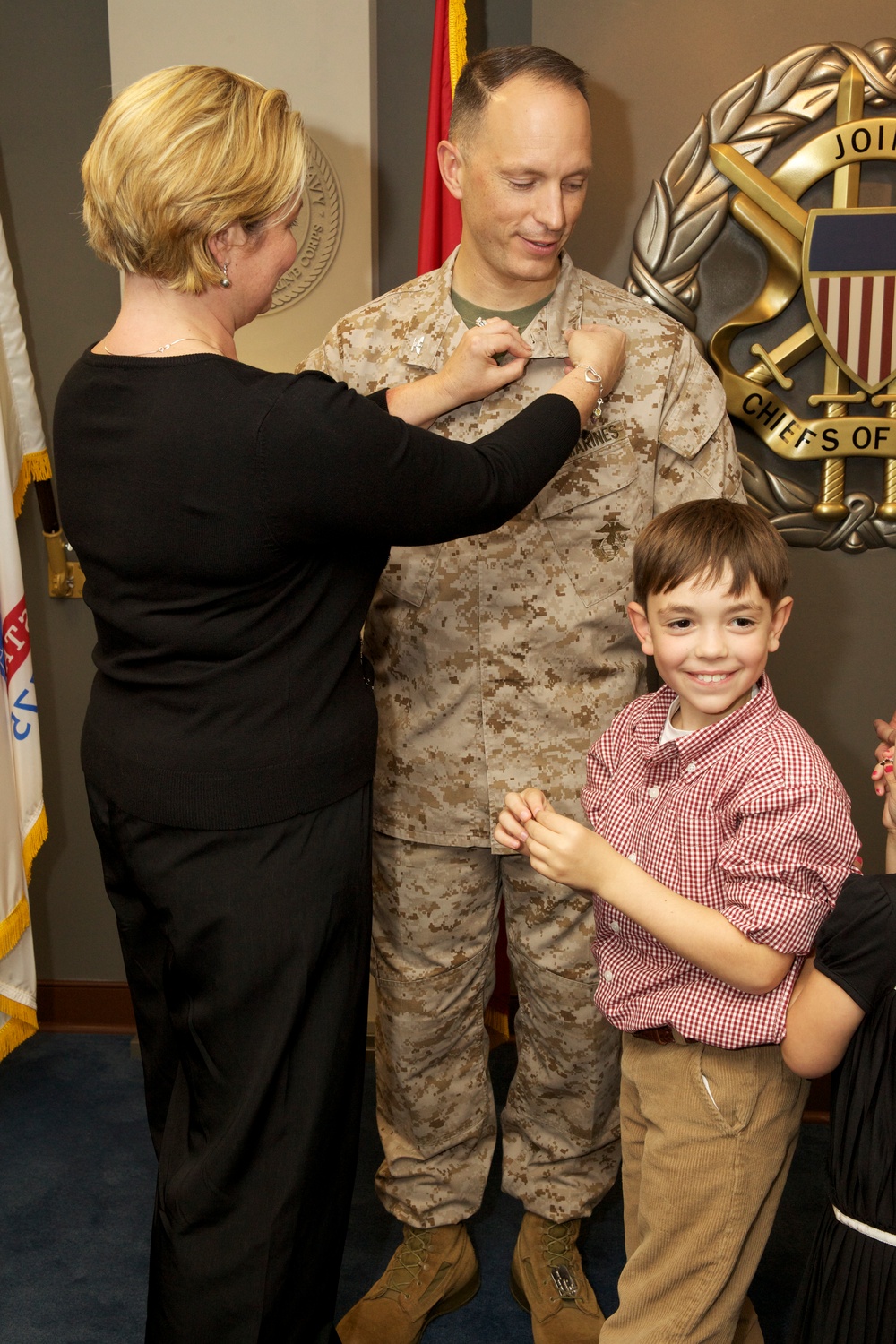 Pappas III promoted to colonel at Pentagon ceremony