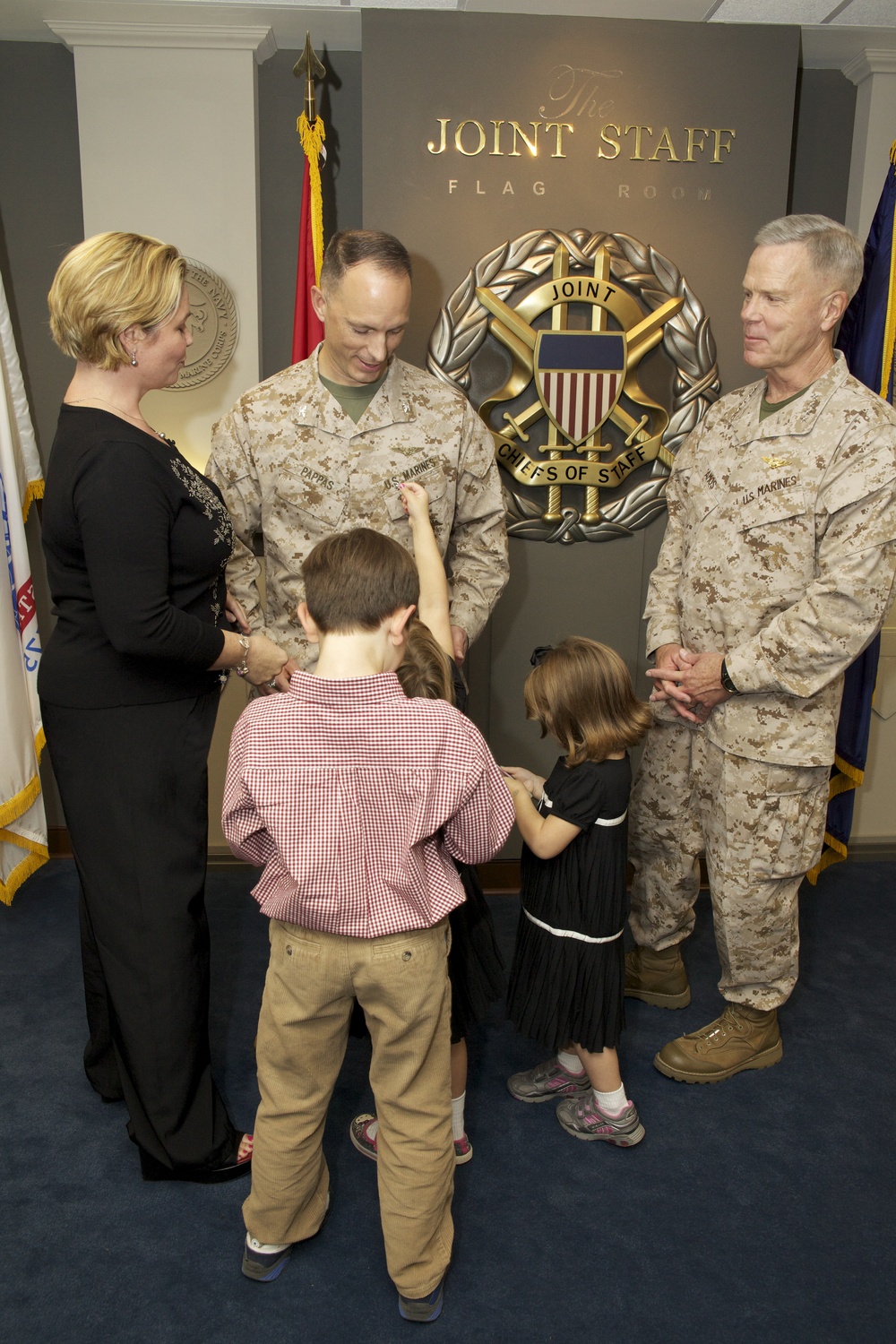 Pappas III promoted to colonel at Pentagon ceremony