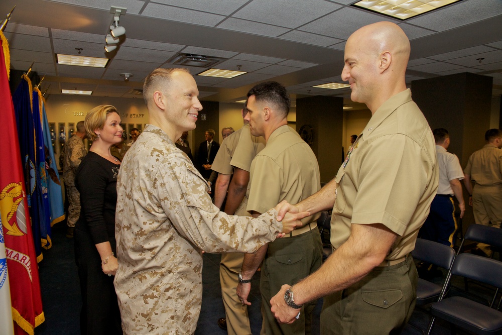 Pappas III promoted to colonel at Pentagon ceremony