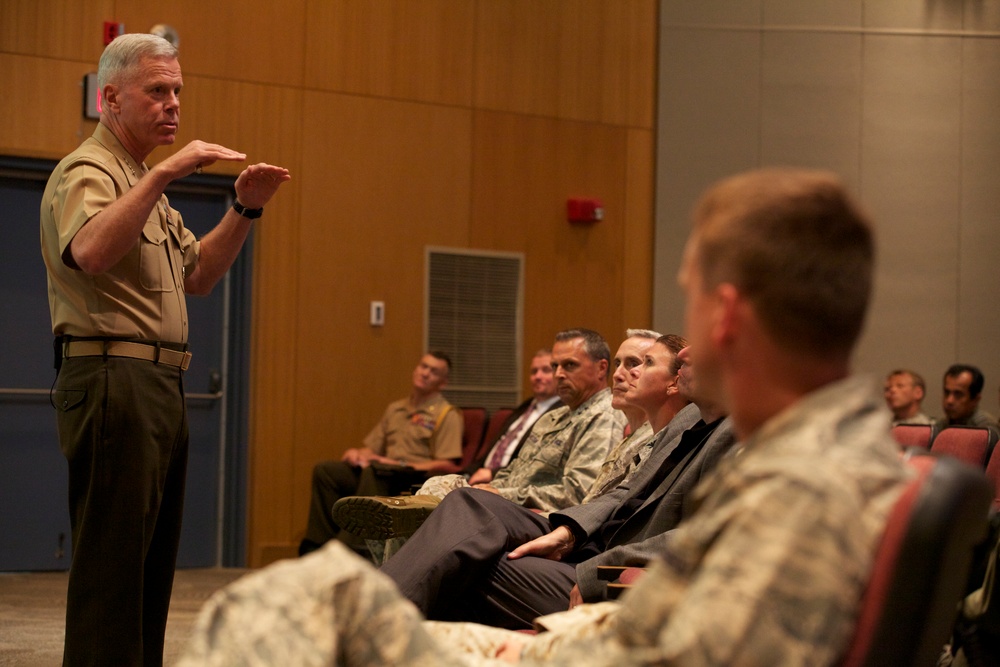 Amos addresses Air War College Class of 2013