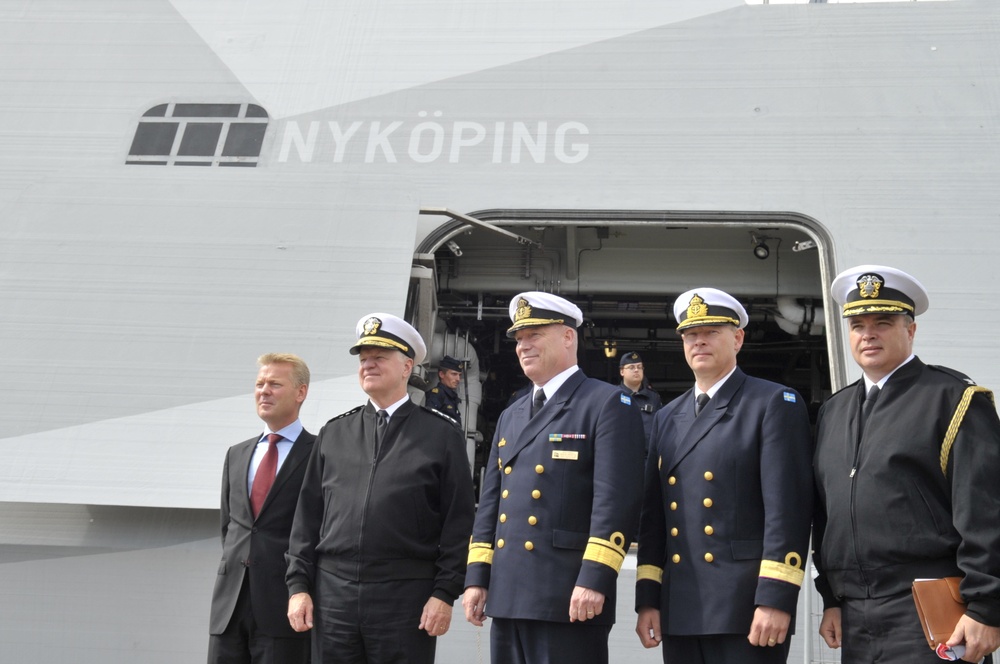 CNO visits Royal Swedish Navy