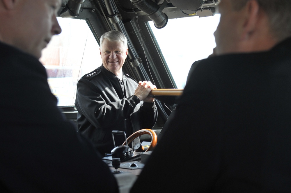 CNO visits Royal Swedish Navy