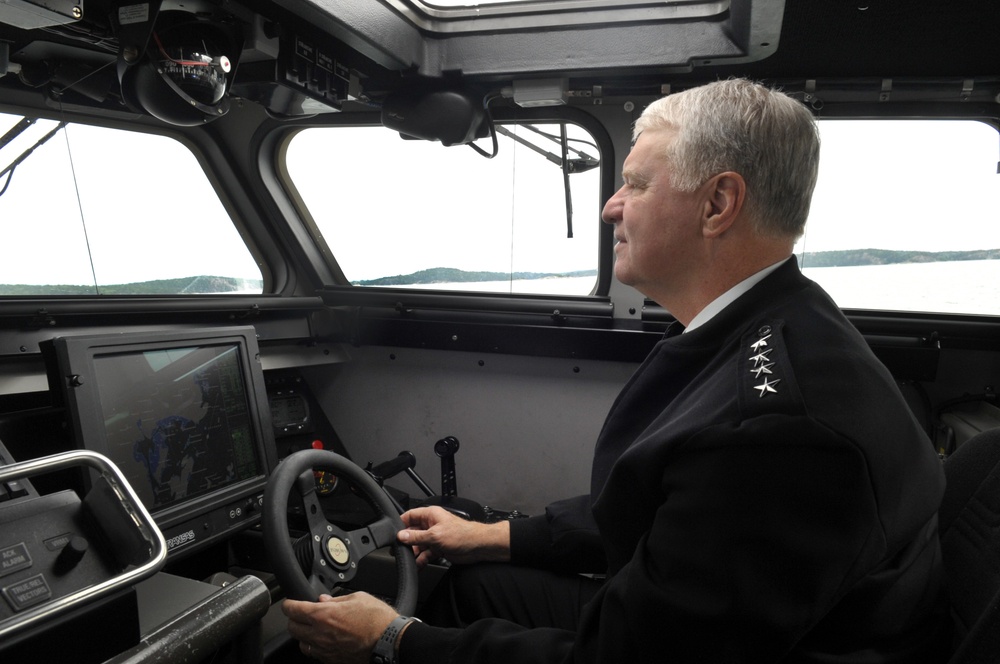 CNO visits Royal Swedish Navy