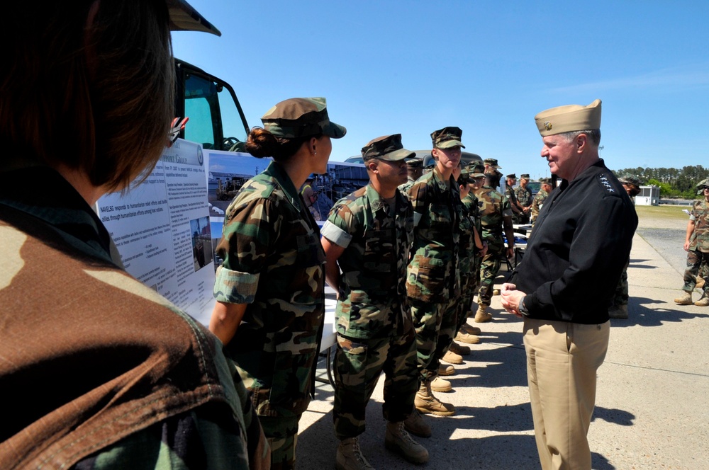 CNO visits Joint Expeditionary Base Little Creek-Fort Story