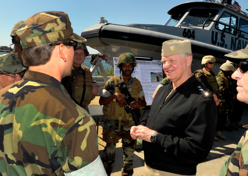 CNO visits Joint Expeditionary Base Little Creek-Fort Story