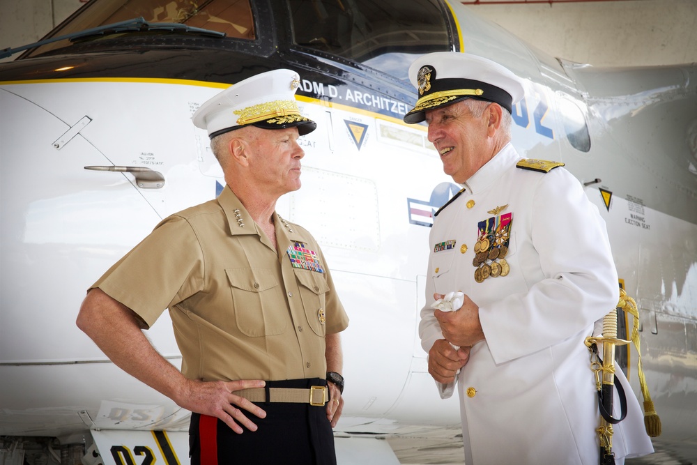 Marine Corps commandant attends Architzel retirement ceremony