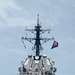 USS McCampbell transits South China Sea