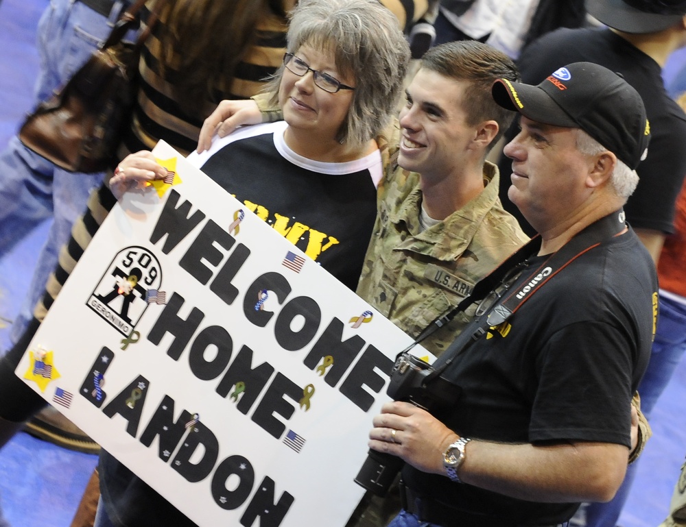 4th Brigade Combat Team (Airborne) homecoming