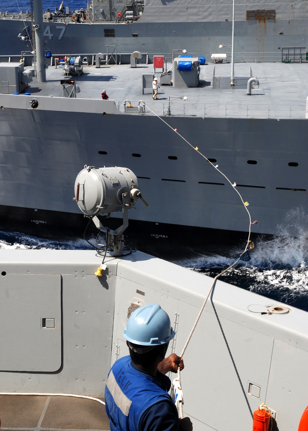 USS Green Bay action