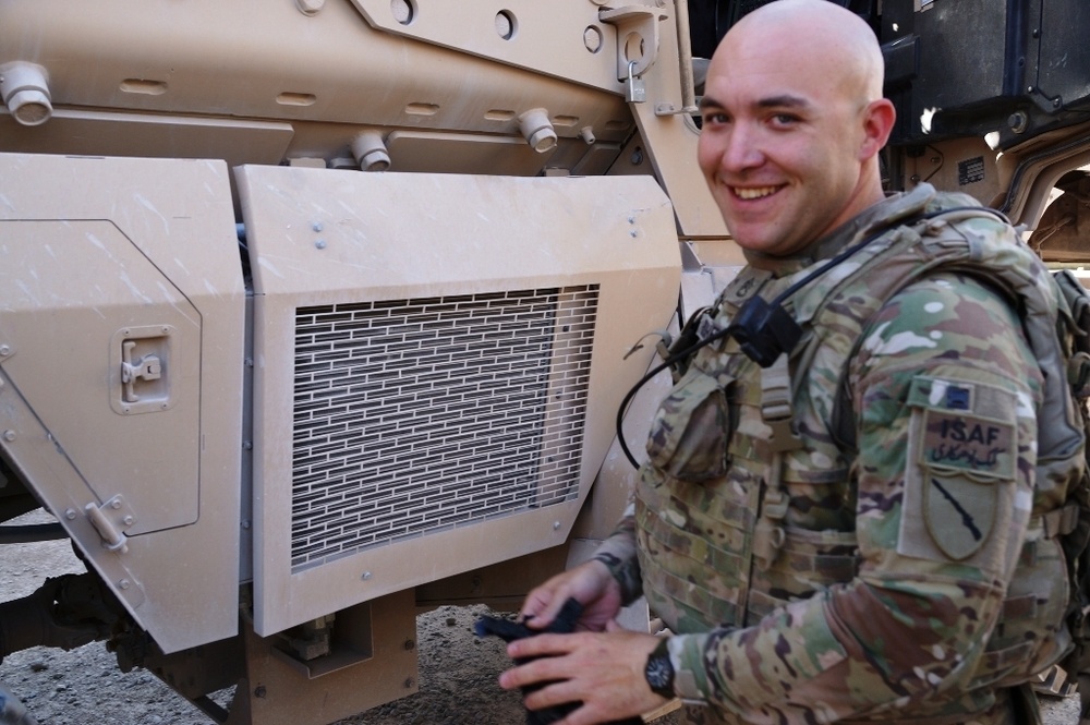 Kentucky soldier prepares for a mission in Southern Afghanistan