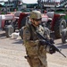 A Kentucky National Guard soldier conducts security in southern Afghanistan