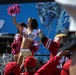 San Francisco Fleet Week military members salute at 49ers game