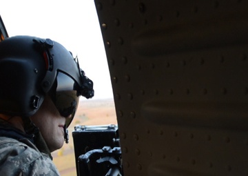 CAB aviators practice live-fire air assaults