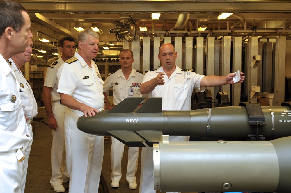 CNO visits Toulon Naval Base