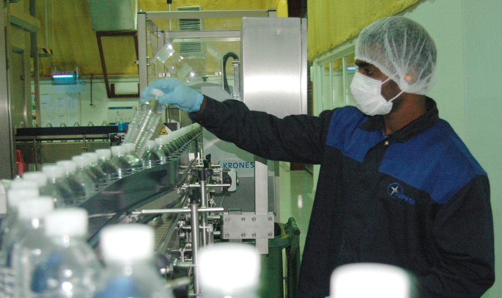 Bottling plant quenches KAF's thirst