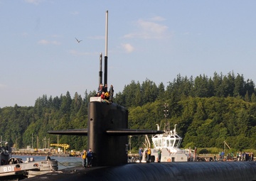 USS Nevada returns to homeport