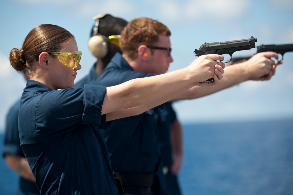 USS Cowpens action
