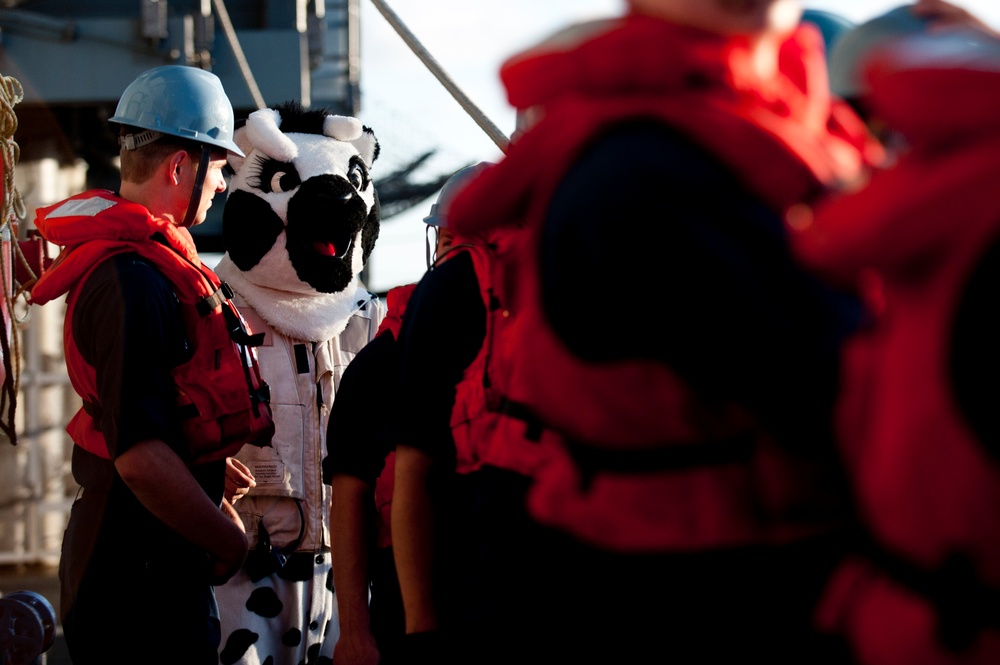 USS Cowpens action