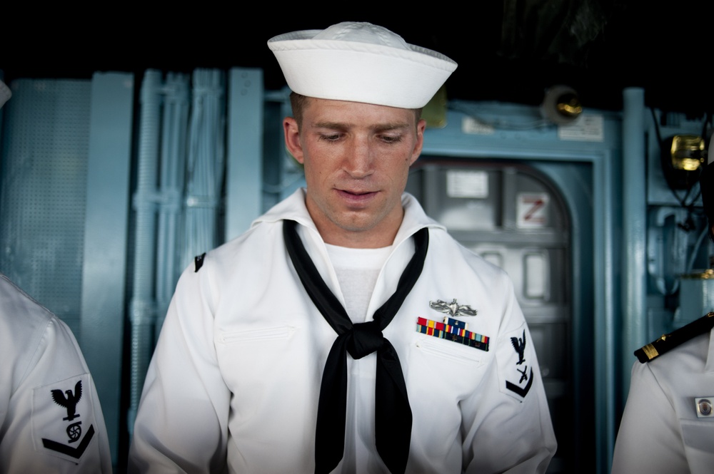 USS Cowpens action