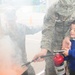 RAF Mildenhall firefighters visit local school during Fire Prevention Month