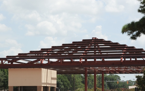 Congressman Dickinson gate construction