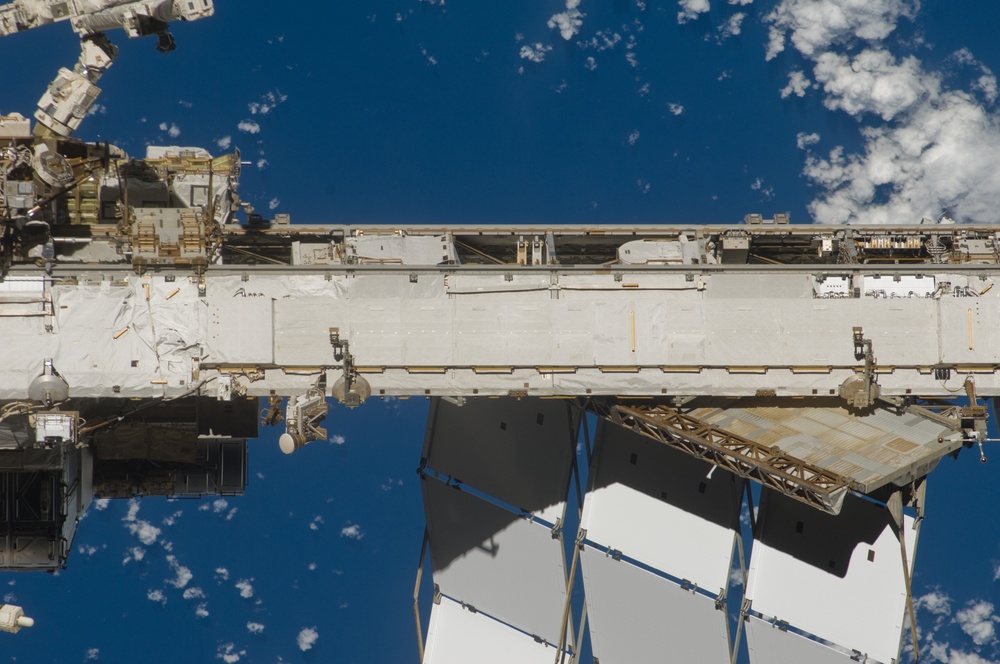 ISS Flyaround views from STS-119