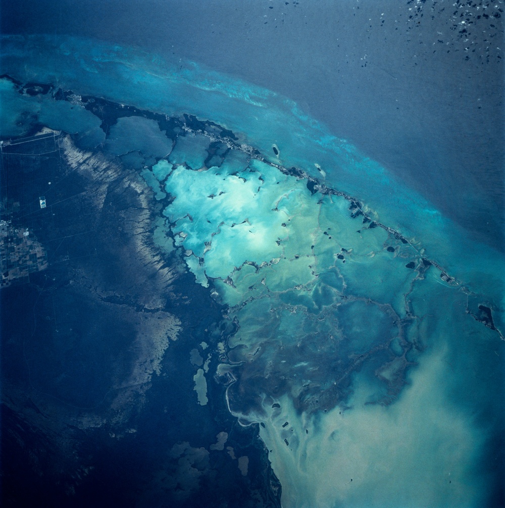 Earth observations taken from Discovery during STS-56 mission
