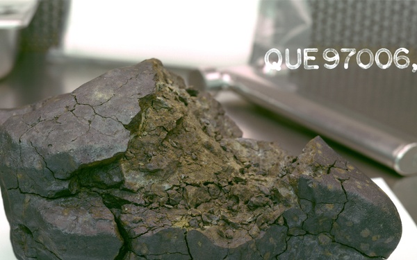 Meteorite Samples Photographed in Meteorite Processing Laboratory (MPL)