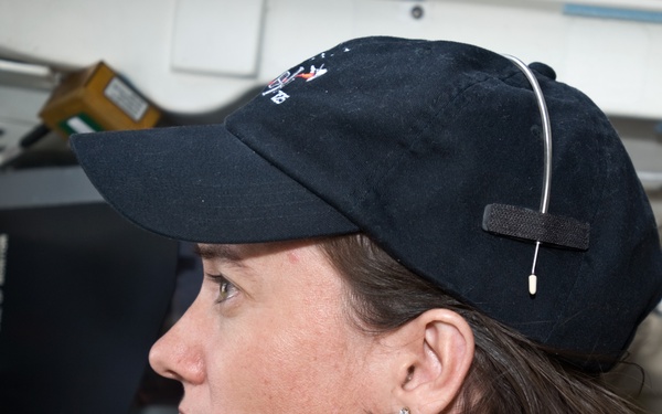 STS-125 MS2 McArthur works the SRMS during Flight Day 8