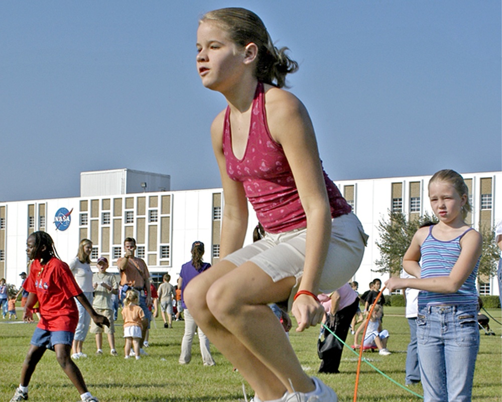 Jumping Rope at Day of Play