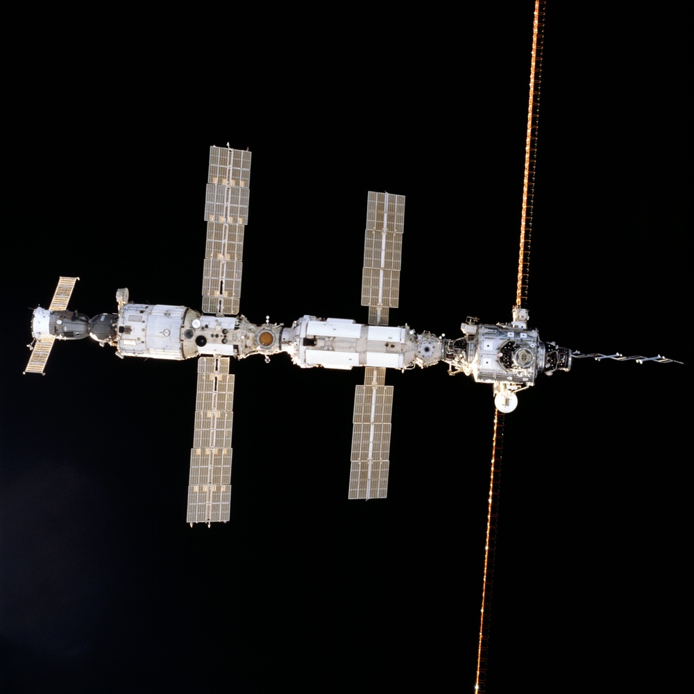 Various views of the ISS during approach by the STS-98 orbiter Atlantis