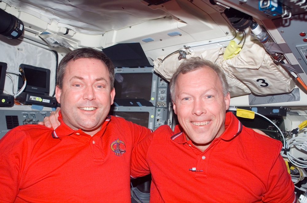 Foreman and Gorie in the aft FD taken during Joint Operations