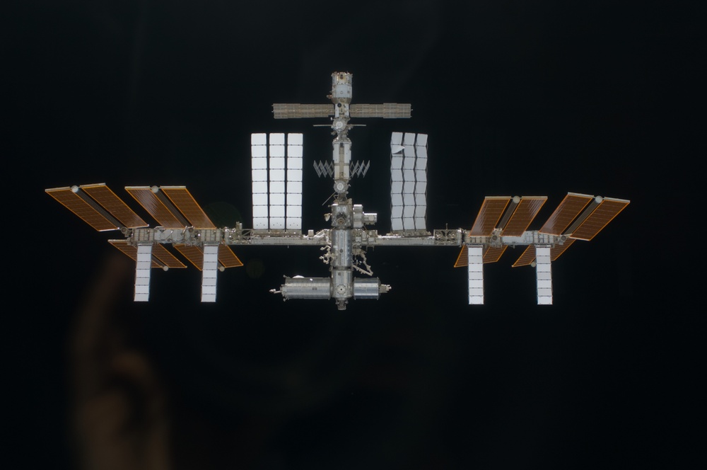ISS Flyaround views from STS-119