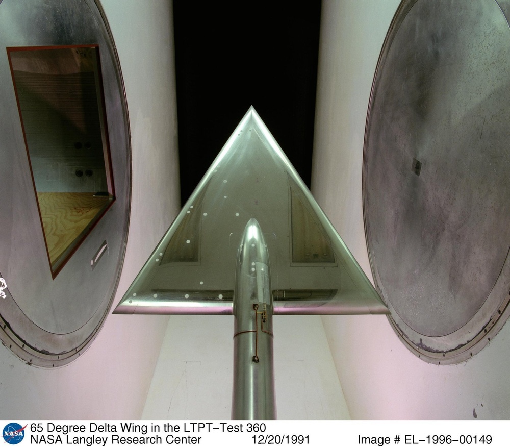 65 Degree Delta Wing in the LTPT-Test 360