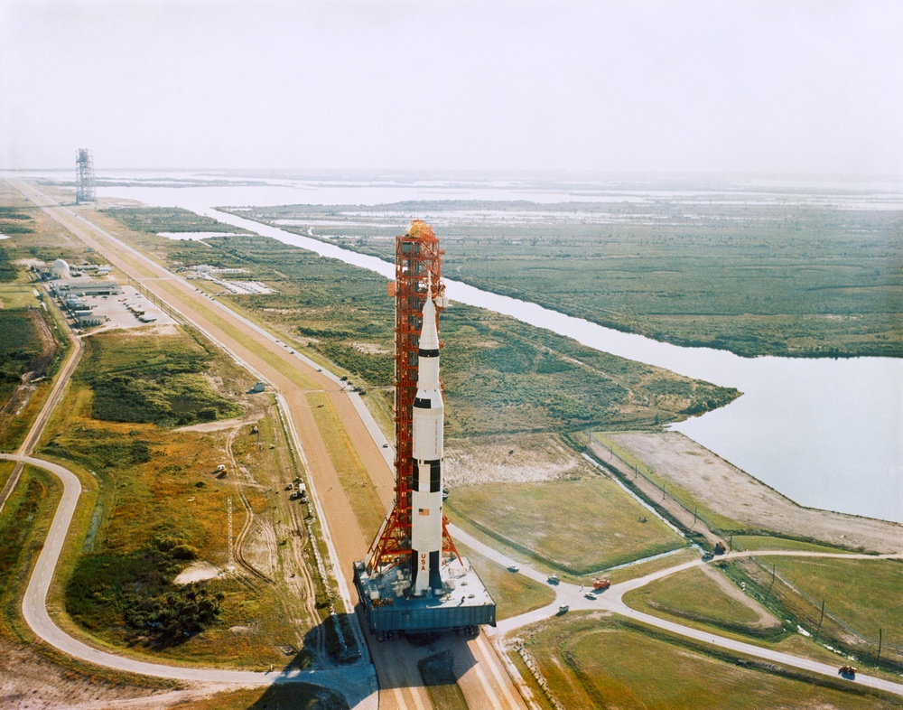 Pre-Launch- Apollo 8 rollout