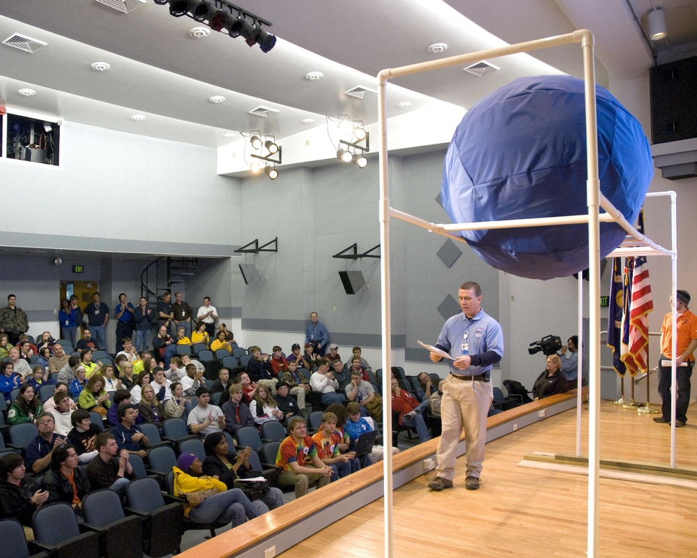 DVIDS Images NASA hosts FIRST Robotics kickoff for regional schools